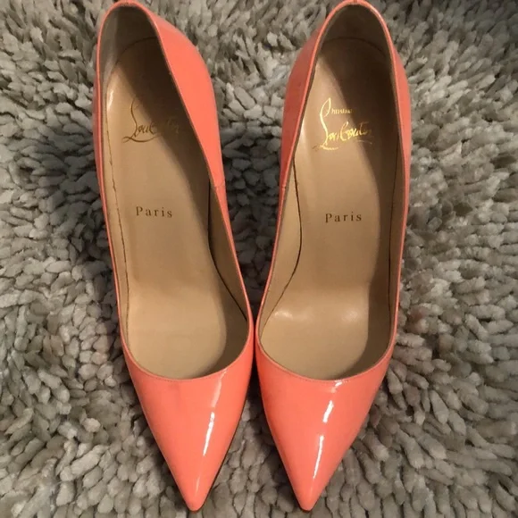 Authentic Christian Louboutin So Kate 5” Heels in Flamingo Pink Size 38 - Picture 16 of 16